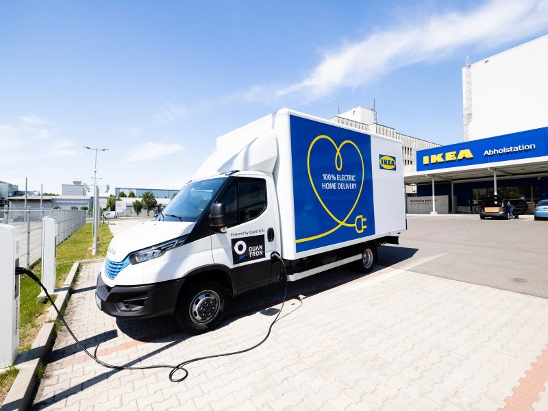 IKEA Elektrofahrzeug Flotte